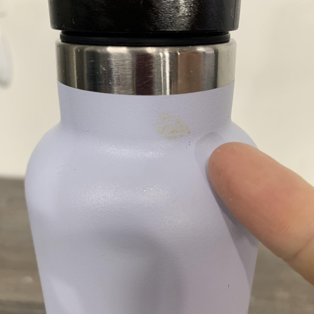 Hydro‎ Flask 24 Oz Standard Mouth Fog Water Bottle Vacuum Insulated 2 Caps - Picture 4 of 12
